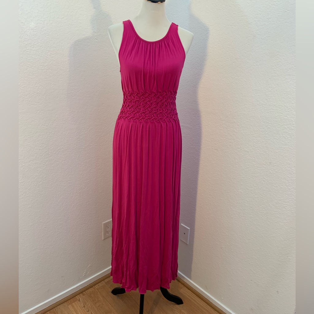 Nwt Five Fifty Five Fuchsia Maxi Dress